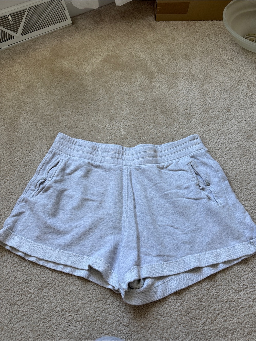 Aerie Casual Gray Terry Shorts
